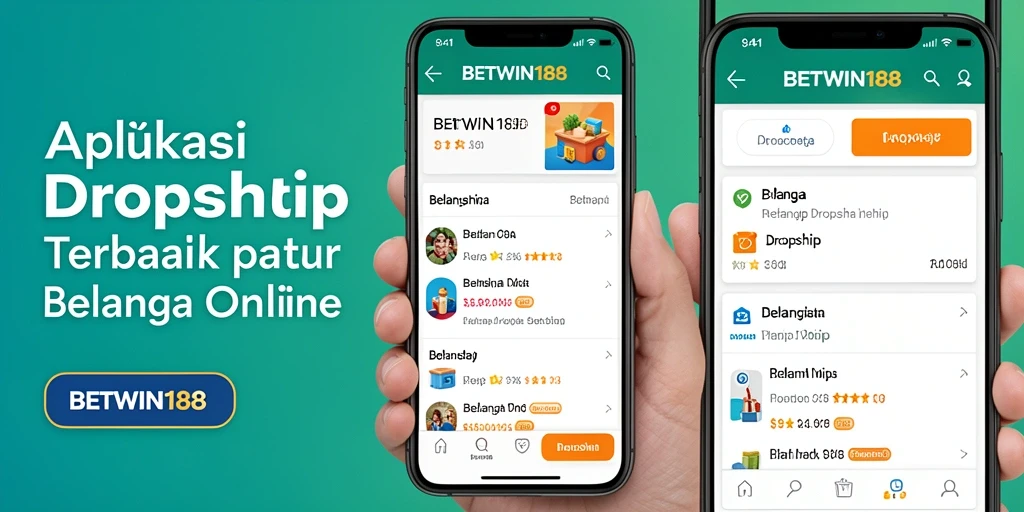 Antarmuka pengguna BETWIN188 yang intuitif dan mudah digunakan untuk dropship.