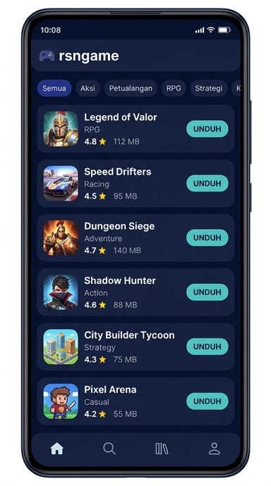 rsngame — Katalog Aplikasi Populer & Kanal Uji Terbaik di Indonesia